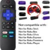 2Pcs Replacement Remote Control Compatible for Roku TV, Universal Remote Fit for Hisense/Onn/TCL/Sharp/Element/Philips/Hitachi/JVC/RCA/Insignia/Sanyo/LG RokuSeries Smart TVs (Not for RokuStick & Box) - Image 4