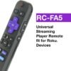 Replacement RC-EL1 / RC-EL2 Universal Streaming Player Remote Control for Roku Streaming Sticks, Players and TVs with Voice. RCEL1 / RCEL2 Remote Control with Voice and App Shortcut Keys. [RF] - Image 9