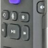 Replacement RC-EL1 / RC-EL2 Universal Streaming Player Remote Control for Roku Streaming Sticks, Players and TVs with Voice. RCEL1 / RCEL2 Remote Control with Voice and App Shortcut Keys. [RF] - Image 3