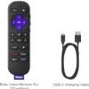 Roku Voice Remote Pro (2nd Ed.) | Rechargeable TV Remote Control with Hands-free Voice Controls, Backlit Buttons, & Lost Remote Finder - Replacement Remote Compatible with All Roku TV, Players & Audio - Image 5