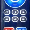 Replacement Backlit TV Remote Control for Roku TV, for TCL/Hisense/Sharp/Philips/Onn/Element/Insignia/Westinghouse Roku TV (NOT for Roku Stick or Box) - Image 2