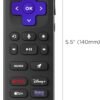 Roku Voice Remote Pro (2nd Ed.) | Rechargeable TV Remote Control with Hands-free Voice Controls, Backlit Buttons, & Lost Remote Finder - Replacement Remote Compatible with All Roku TV, Players & Audio - Image 10