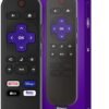 Roku Remote (Official Manufacturer Product) | TV Remote Control with TV Controls, Simple Setup, & Pre-Set App Shortcuts - Replacement Remote Compatible with Roku TV Models ONLY (Not Roku Players) - Image 2
