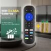 Universal TV Remote for Roku Players and Roku TV Remote, for Roku 1 2 3 4, Express/+, Premiere/+, Ultra and TCL Hisense Onn Element Sharp Philips Haier Hitachi LG JVC RCA Roku TV (Not for Roku Stick) - Image 5