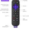 Roku Voice Remote Pro (2nd Ed.) | Rechargeable TV Remote Control with Hands-free Voice Controls, Backlit Buttons, & Lost Remote Finder - Replacement Remote Compatible with All Roku TV, Players & Audio - Image 4