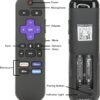 Replacement RC-EL1 / RC-EL2 Universal Streaming Player Remote Control for Roku Streaming Sticks, Players and TVs with Voice. RCEL1 / RCEL2 Remote Control with Voice and App Shortcut Keys. [RF] - Image 5