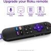 Roku Voice Remote | TV Remote Control with Voice Control, TV Controls, Simple Setup, & Pre-Set App Shortcuts - Replacement Remote Compatible with Roku TV, Roku Players, & Roku Audio - Image 3