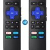 2Pcs Replacement Remote Control Compatible for Roku TV, Universal Remote Fit for Hisense/Onn/TCL/Sharp/Element/Philips/Hitachi/JVC/RCA/Insignia/Sanyo/LG RokuSeries Smart TVs (Not for RokuStick & Box) - Image 2