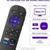 Roku Voice Remote | TV Remote Control with Voice Control, TV Controls, Simple Setup, & Pre-Set App Shortcuts - Replacement Remote Compatible with Roku TV, Roku Players, & Roku Audio - Image 4