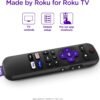 Roku Remote (Official Manufacturer Product) | TV Remote Control with TV Controls, Simple Setup, & Pre-Set App Shortcuts - Replacement Remote Compatible with Roku TV Models ONLY (Not Roku Players) - Image 4
