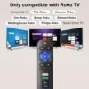 【Pack of 2】 New Replacement for All Roku TV Remote,Compatible for All TCL-ONN-Hisense-Roku TV Remote - Image 4
