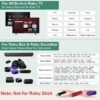 Universal TV Remote for Roku Players and Roku TV Remote, for Roku 1 2 3 4, Express/+, Premiere/+, Ultra and TCL Hisense Onn Element Sharp Philips Haier Hitachi LG JVC RCA Roku TV (Not for Roku Stick) - Image 3