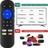 Pack of 2 Remote Compatible with All Roku TV Remote, Universal for Hisense Roku/TCL Roku/Onn Roku/Element/Sharp/Haier/Hitachi/LG/Sanyo/JVC/Magnavox/RCA/Philips/Westinghouse Roku Series Smart TV - Image 4