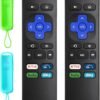 Replaced Remote Control Only for Roku Box, Compatible with Roku 1/2/3/4 (HD, LT, XS, XD), for Roku Express, for Roku Premiere with Soft Case (NOT for Roku Stick and Roku TV)(Pack of 2) - Image 2