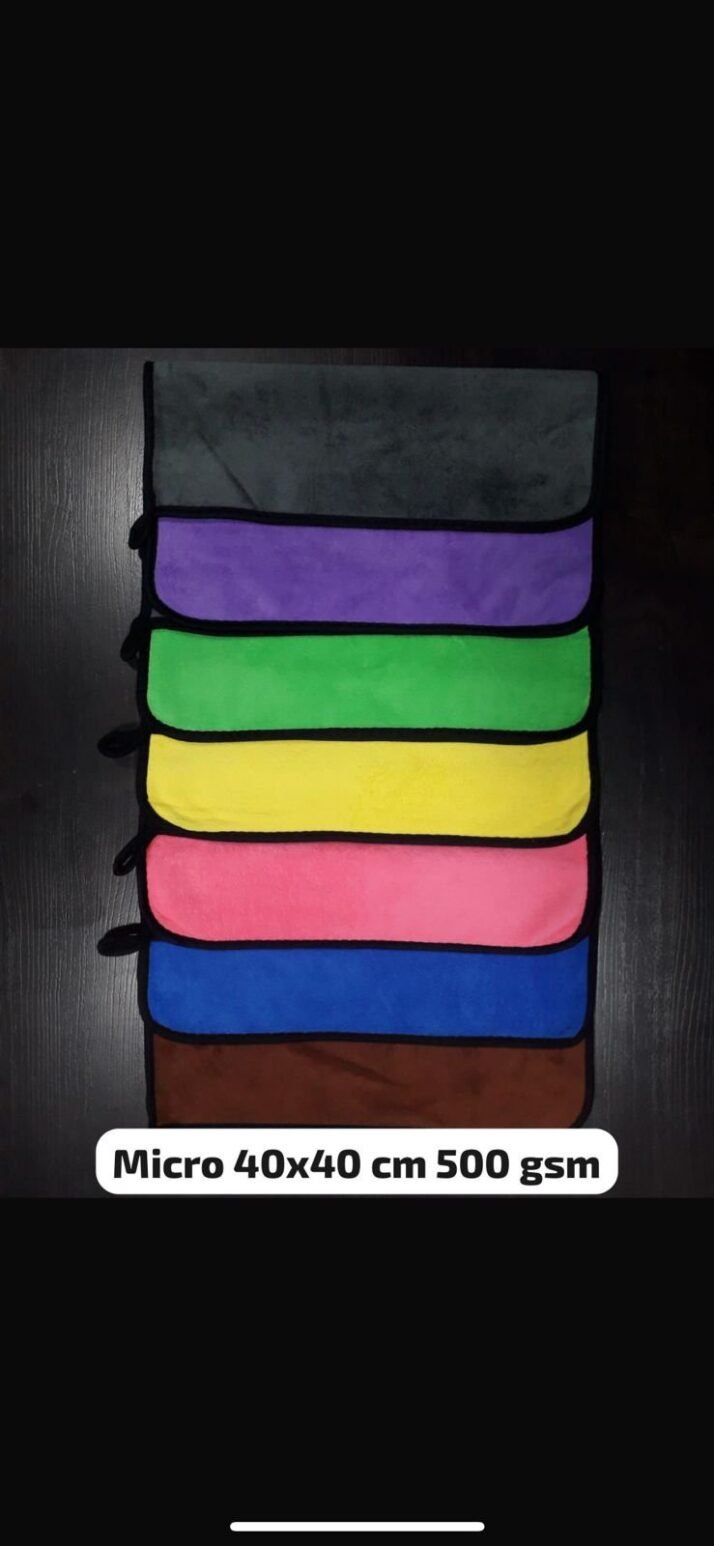 500 gsm 40x40 microfiber Towel super fine easy wash - Image 7